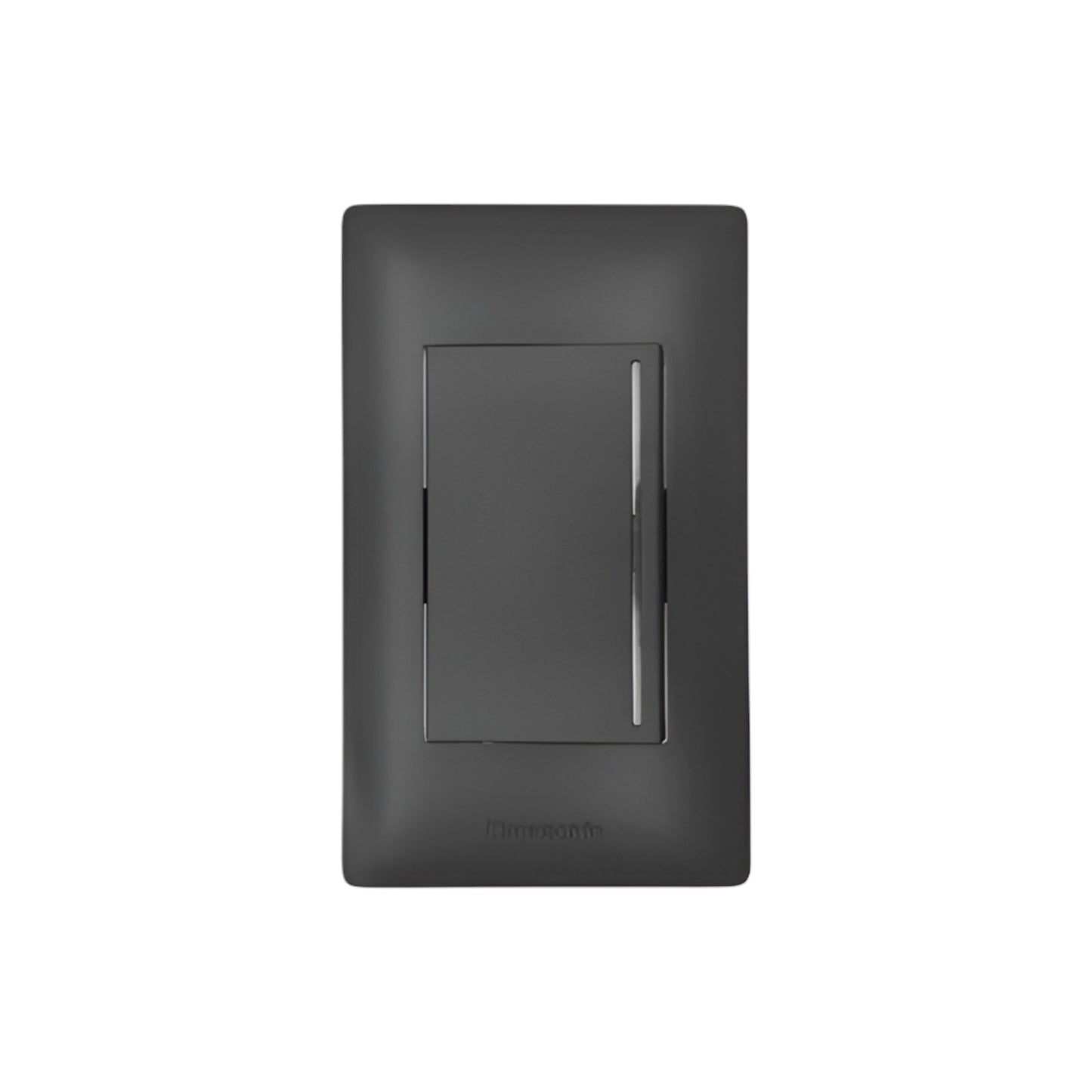 Panasonic 1 Gang 1 Way Switch 1 Device Slim Art Series Metallic Black WSAG6803MB-1/WSAG5511MB-5