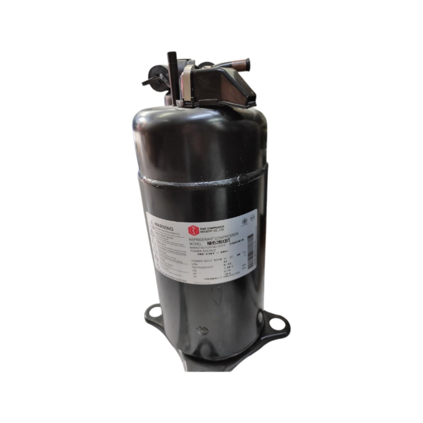 Mitsubishi Refrigerant Compressor 3HP R22 220V 60Hz NH52NXBT