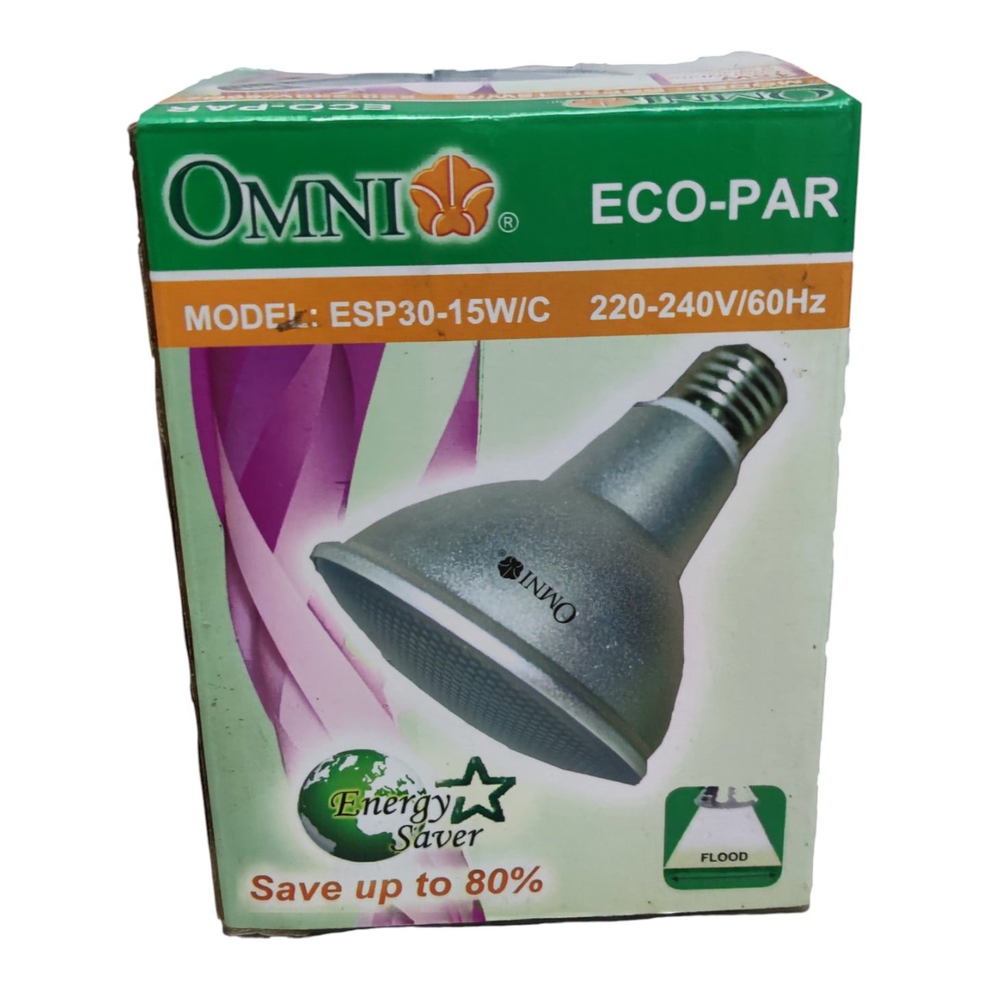Omni Par 30 15W Cool White 4000K CFL E27 220V ESP30-15W/CW