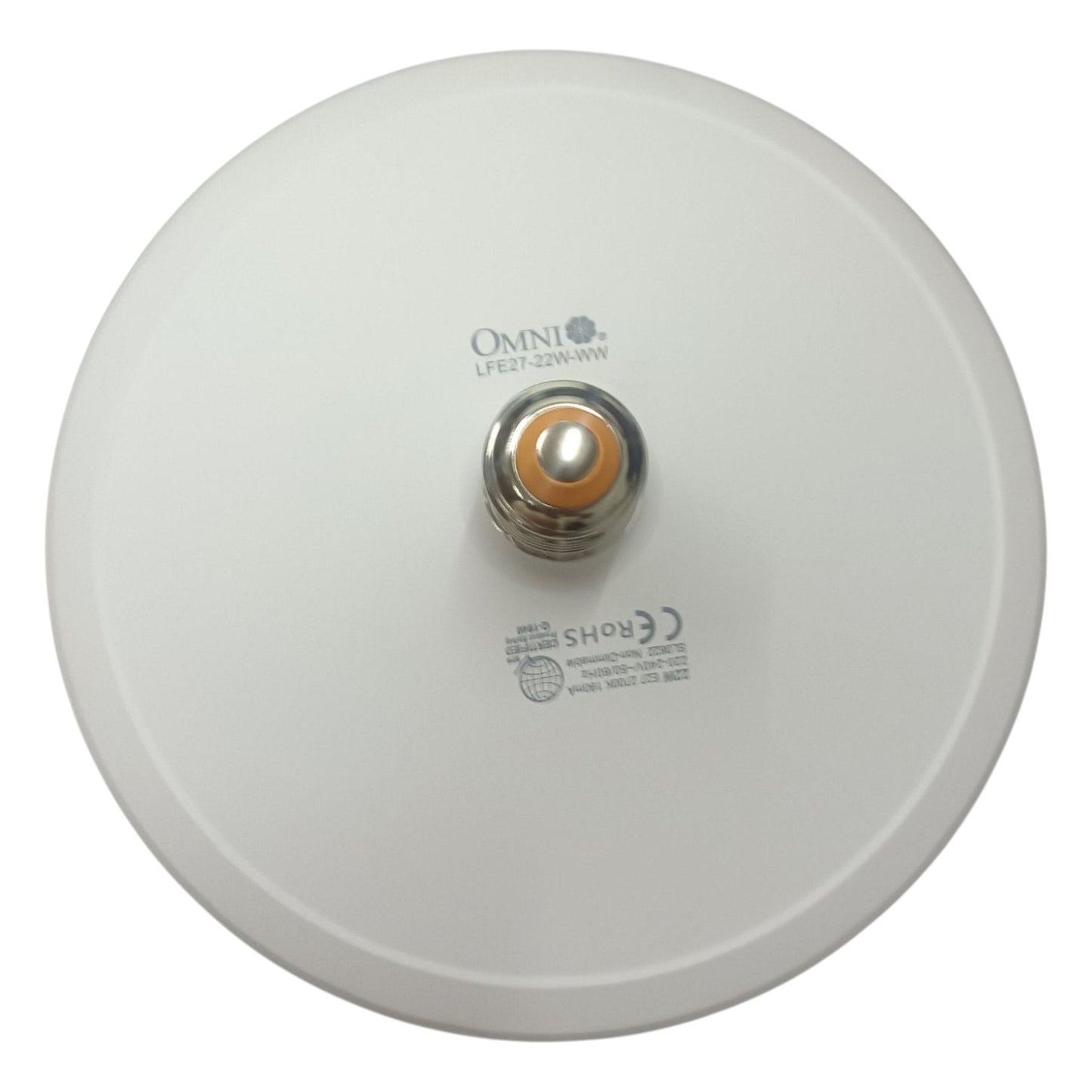 Omni 22W LED UFO Lamp 220V E27 2700K Warm White LFE27-22W-WW