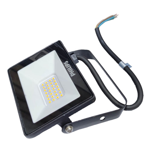 Philips LED flood light on a white background