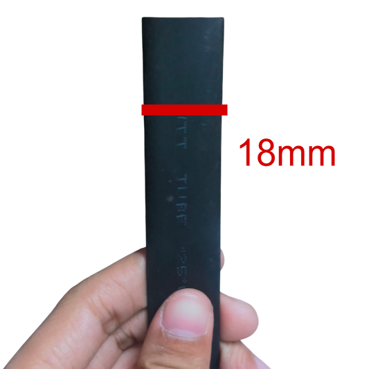 Heat Shrinkable Tube Black (18mm)