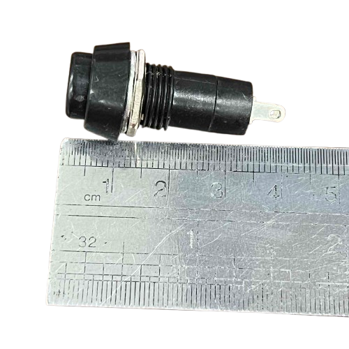 Push Button Switch Normally Open Monetary Switch 1A 220V BLACK