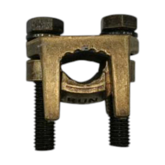 Solderless Connector Double Bolt 380mm - 500mm Copper 750-1000MCM