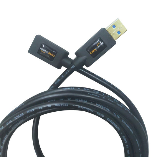 USB Male to USB Female 3.0 Amazon Basic 3 Meters