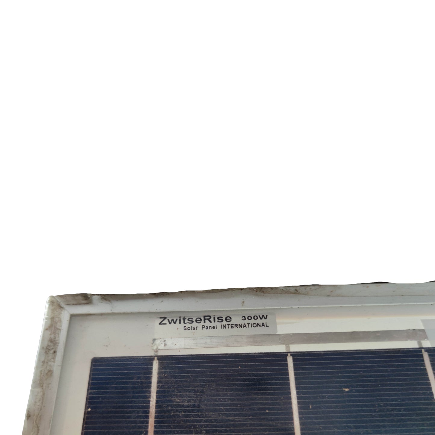 ZwitseRise 300W Solar Panel 1940 x 992 x 40mm Polycrystalline ZRSP300WB