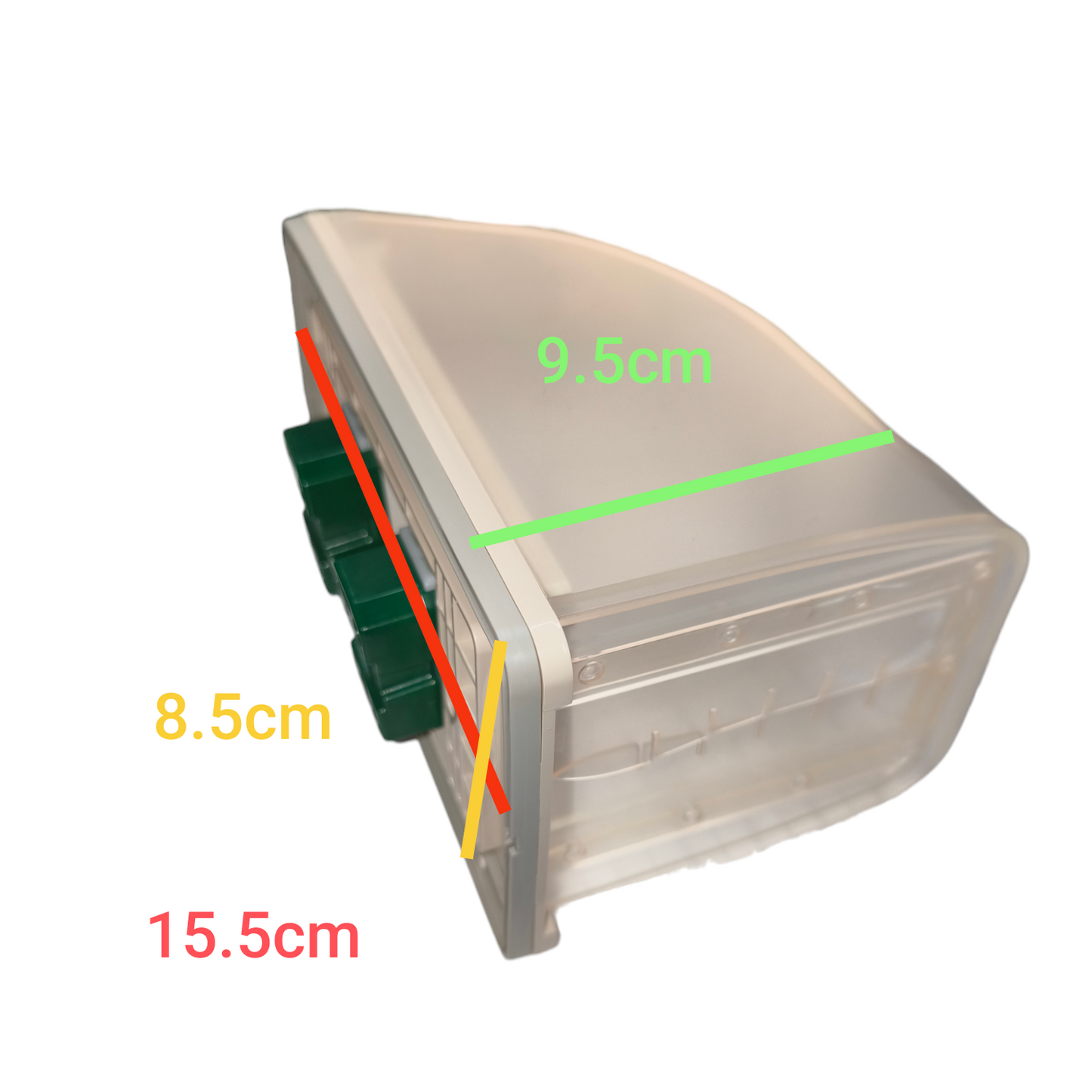 Omni Weatherproof 2 Gang Flat Pin 15A 250V with Plate WPP-605+WWP-112+(WWR-200x2)
