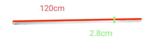 Denko 18W T8 LED Fluorescent Tube 1.2m 220V Double Ended 5500-6500K, 14W 16W 18W T-8