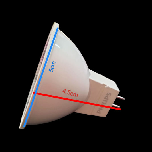Philips 5W LED MR16 GU5.3 12VDC Daylight MR-16 LED 5W GU 5.3 12V DC 6500K Daylight