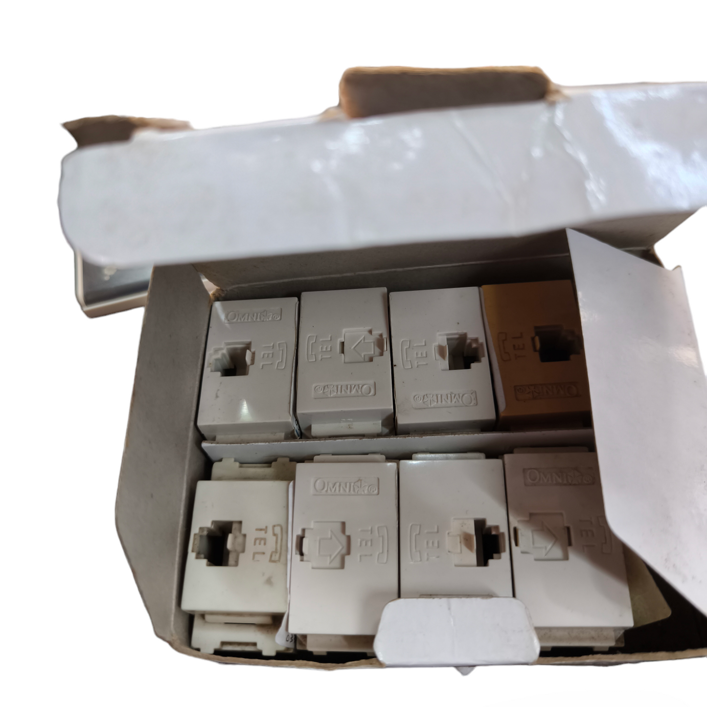 Omni Telephone Outlet Wide Series WWT-302 10pcs Voice Outlet