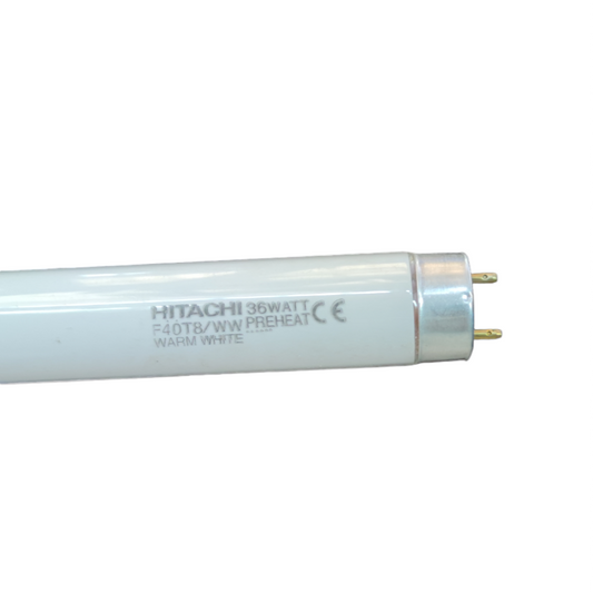 Hitachi 36W T-8 Fluorescent Tube Warm White 3000K