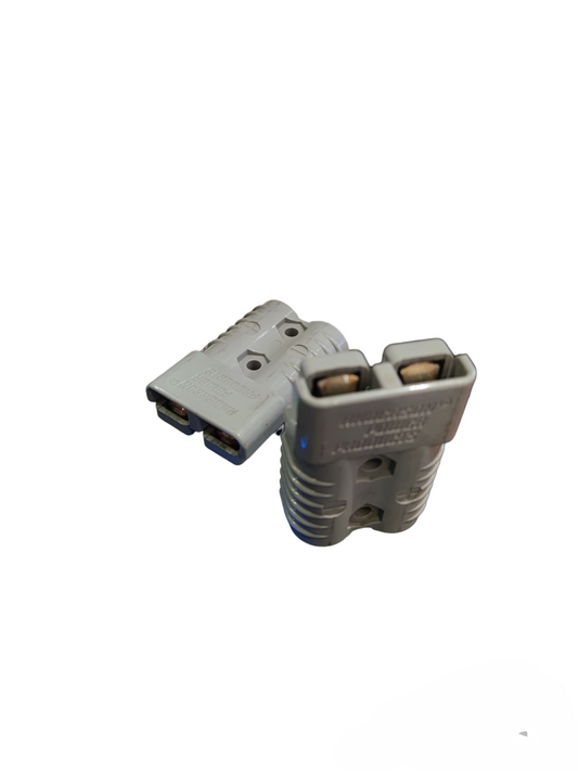Anderson Power Products gray battery quick disconnect connector for electrical circuitry and parts
