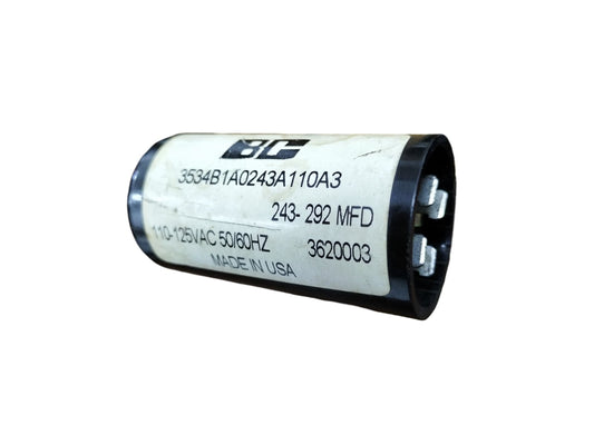 BC 243-292MFD Motor Starting Capacitor for enhancing motor efficiency and performance