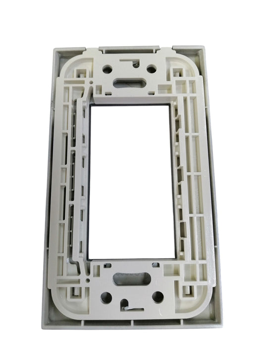 Panasonic Wide Series 3Gang Plate Cover Metallic Gray WEG6803MH-1