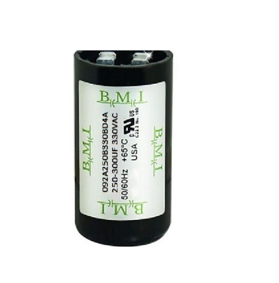 BMI Starting capacitor 250-300UF 330V for electrical circuitry applications with durable design