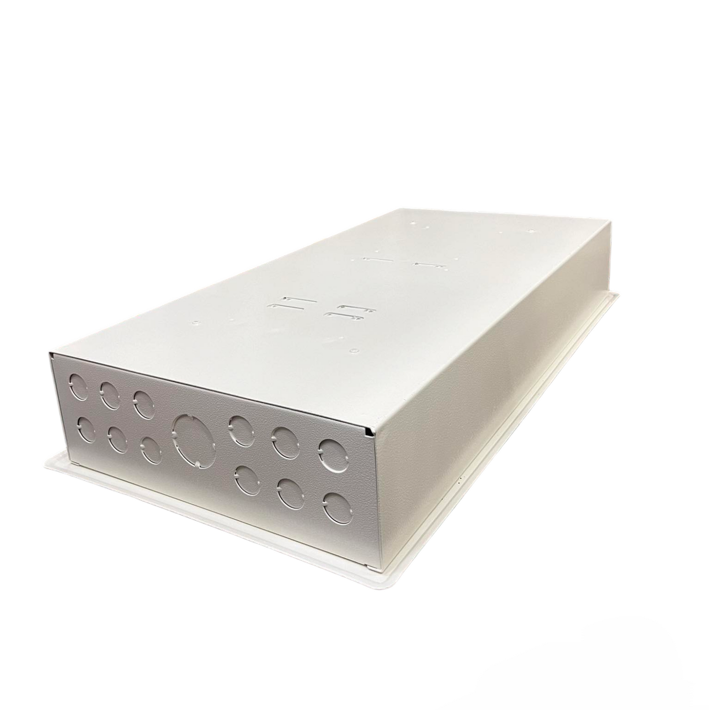 Koten white metal electrical enclosure with multiple knockouts for wiring 175A 2P Main and 10 Branches Panel