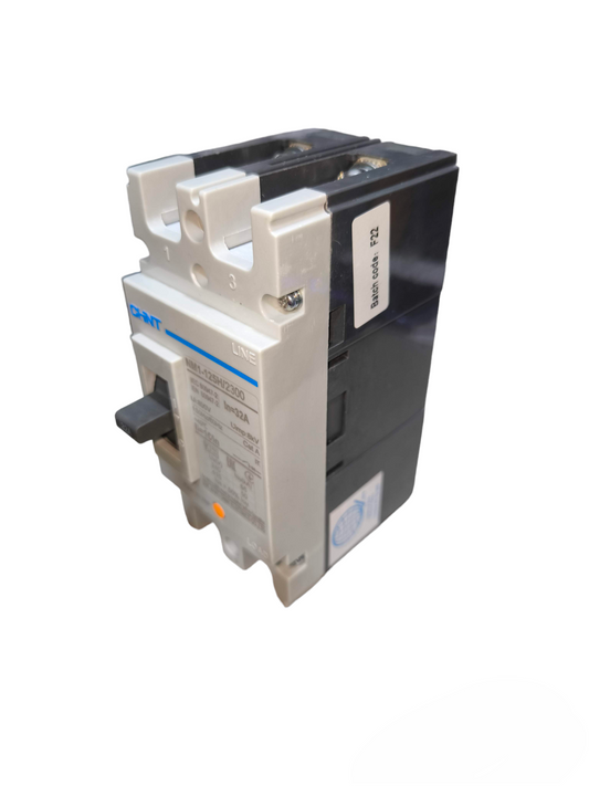 Chint 32A industrial circuit breaker electrical component with switch and terminals