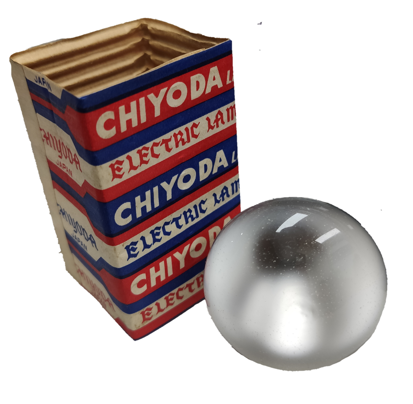 Chiyoda 40W 240V E17 Reflector Bulb Spot incandescent bulb with vintage packaging