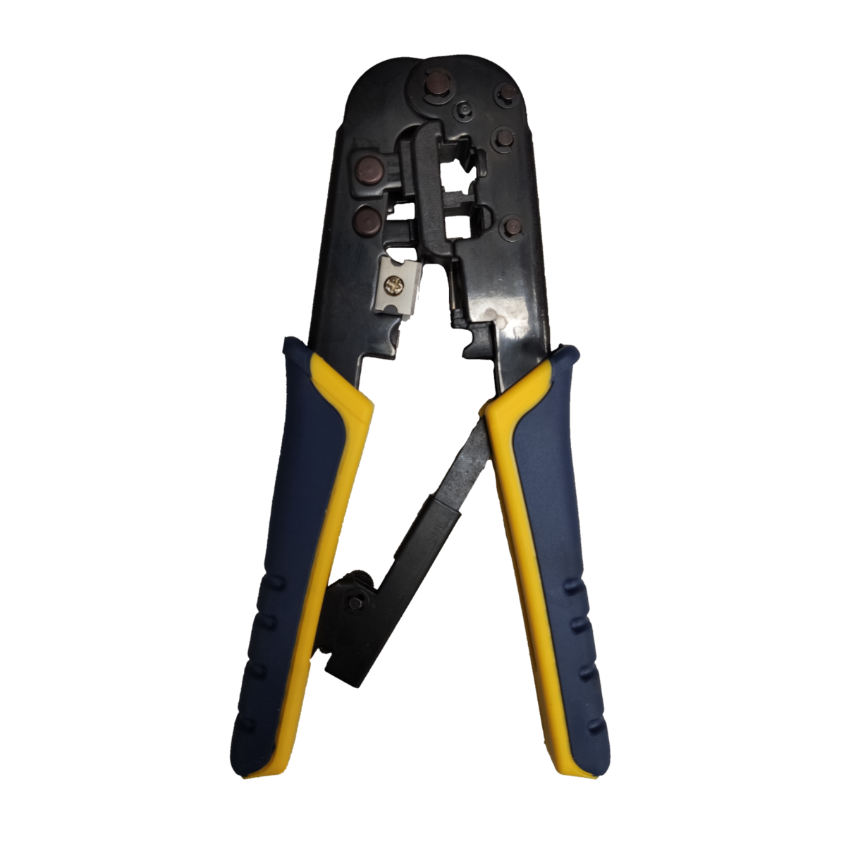 8P8C RJ45 6P6C RJ12 crimping tool with ergonomic handles for easy cable connections