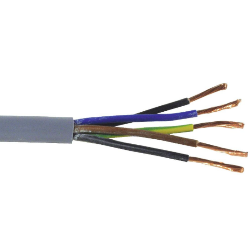 Helukabel Control Cable 1.5mm Un Shielded AWG 16 7G or 7 Cores in Different Lengths 300V AC / 500V AC Oil Resistant, Flame Retardant Acc DIn VDE 0482-332-1-2 IEC 60332-1-2, Class 5