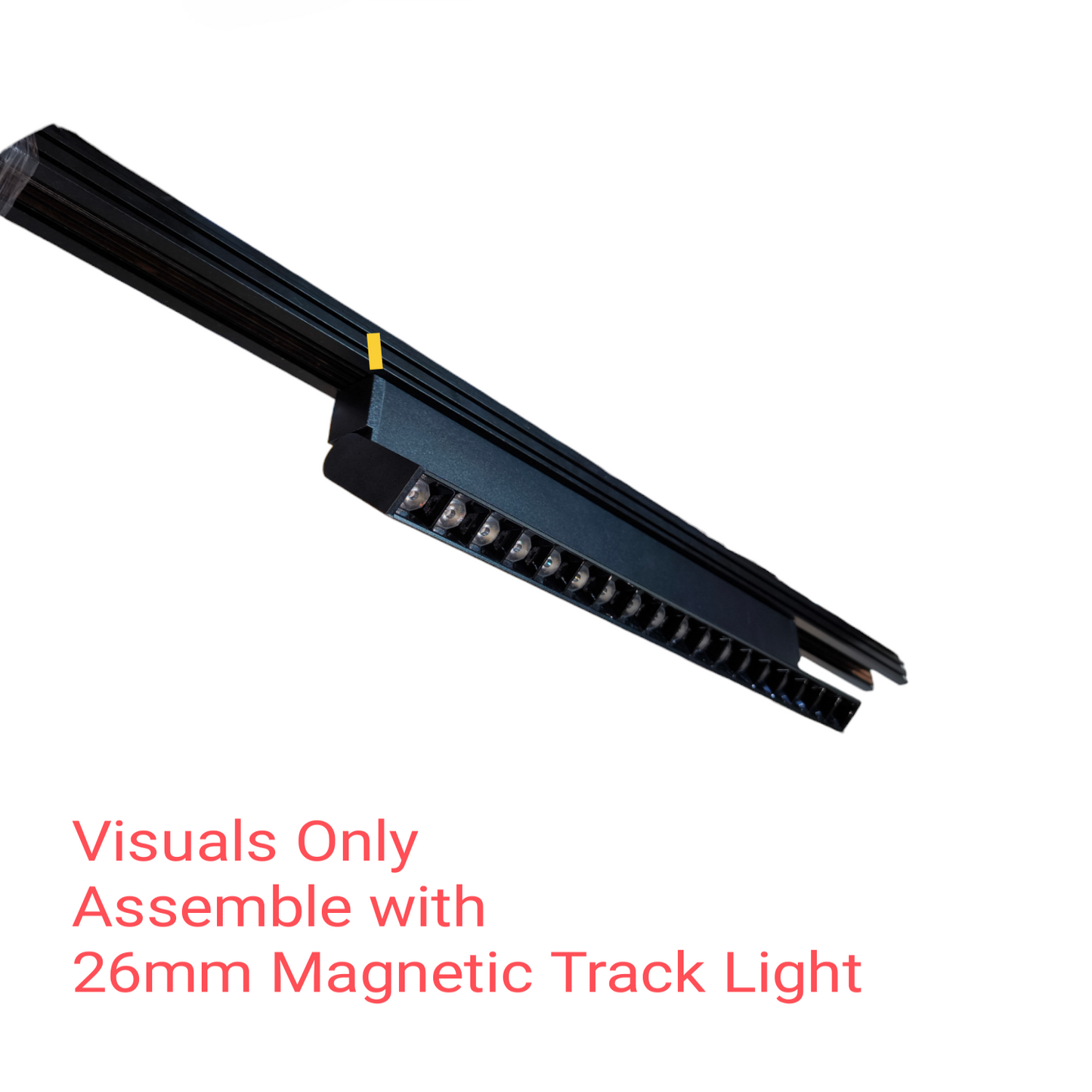 ILLUMIQ TERRA 18W LED Grilled Flood Track Light 48V (6000K)