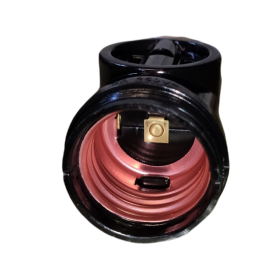 Omni E27 3A 250V socket adapter showing internal wiring and connection points