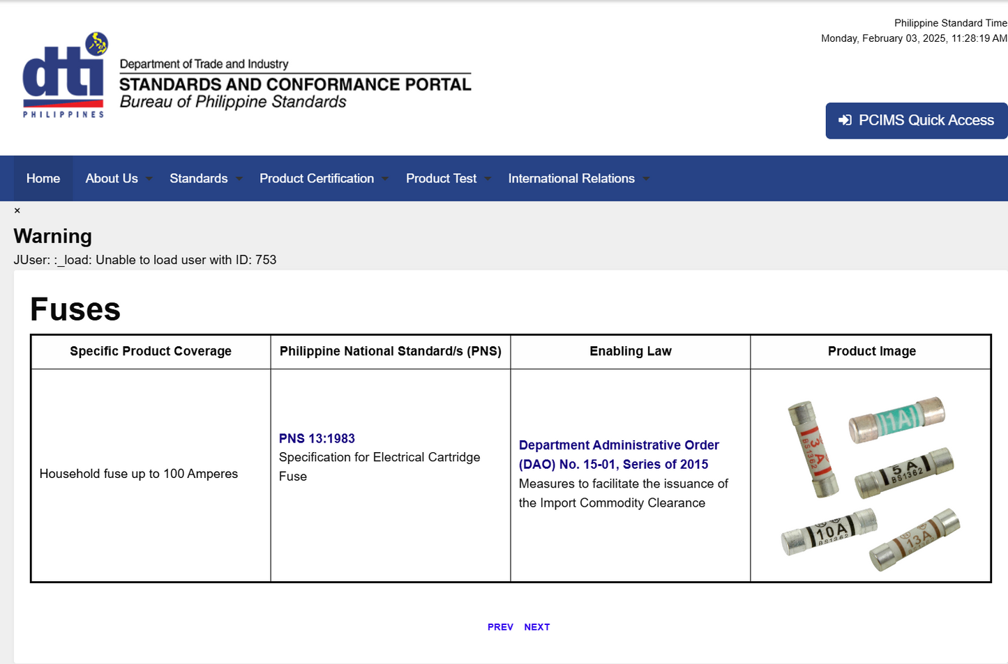 Eagle 655-400A Fuse 250V electrical component for household fuse applications up to 100 amperes