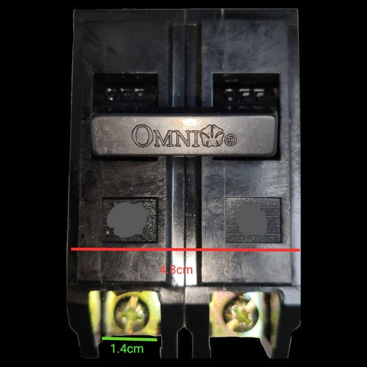 Omni 15A Circuit Breaker Plug-in Type 2Pole 15A 2P Circuit Breakers