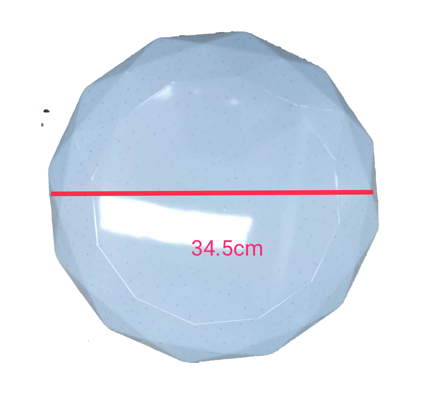 Ecolum 18W Ceiling Lights Daylight LED 220V with an elegant octagonal design and 34.5cm diameter