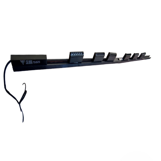 LED Magnetic Track Light 2 Meters 26mm Magnetic Track with 6pcs 6W LED Rotary Grille Track Light 220V Daylight 6500K ( ILLUMIQ TERRA) Series 20