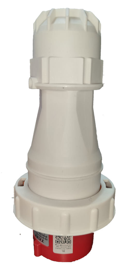 Grippes 63A 3P+E+N Industrial Plug Cord Connector 6h 220V IP 67 IEC309-2 #35