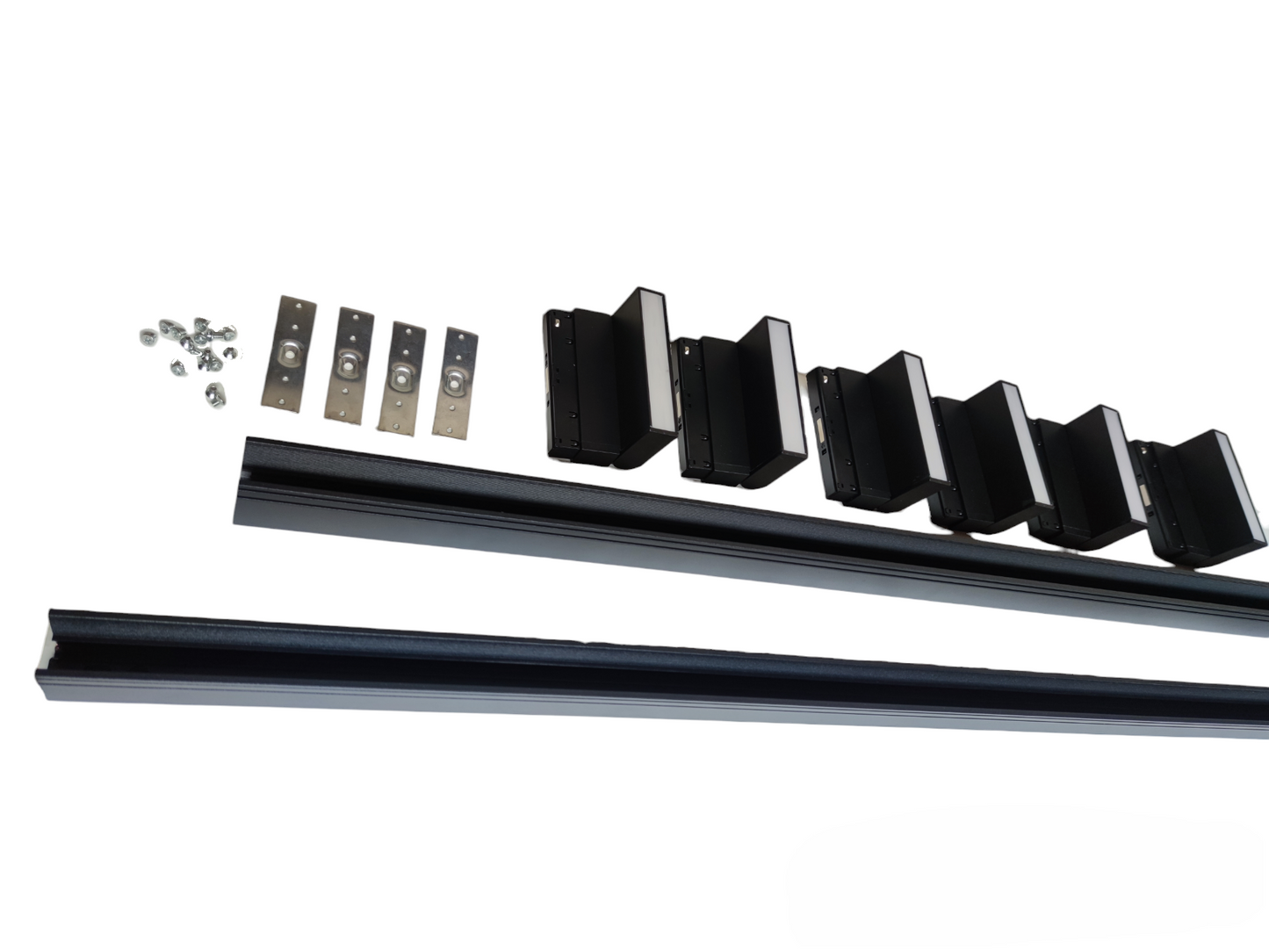 ILLUMIQ TERRA LED Magnetic Track Light 2 Meters 50mm with 6pcs 6W LED Foldable Flood Cool White 4000K 220V Series 20