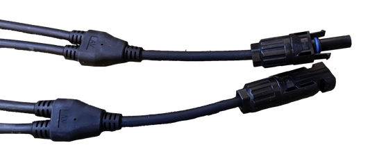 Grippes MC4 Connector 1x2 with Wire IP 67