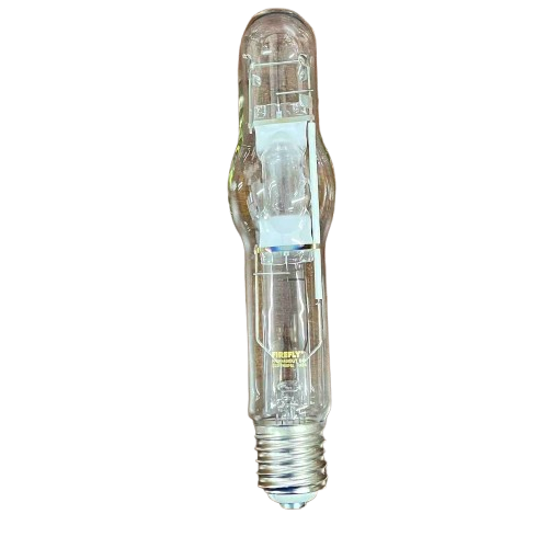 Firefly 400W Metal Halide Lamp Tubular high intensity discharge bulb clear glass with visible arc tube and screw base