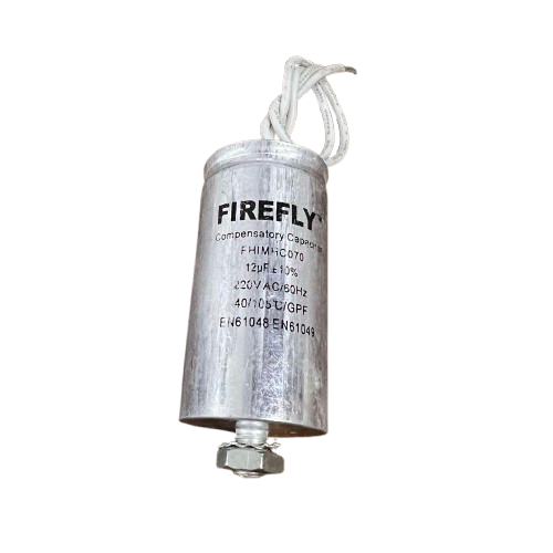 Firefly 70W metal halide capacitor 12uf with aluminum casing for electrical circuitry applications