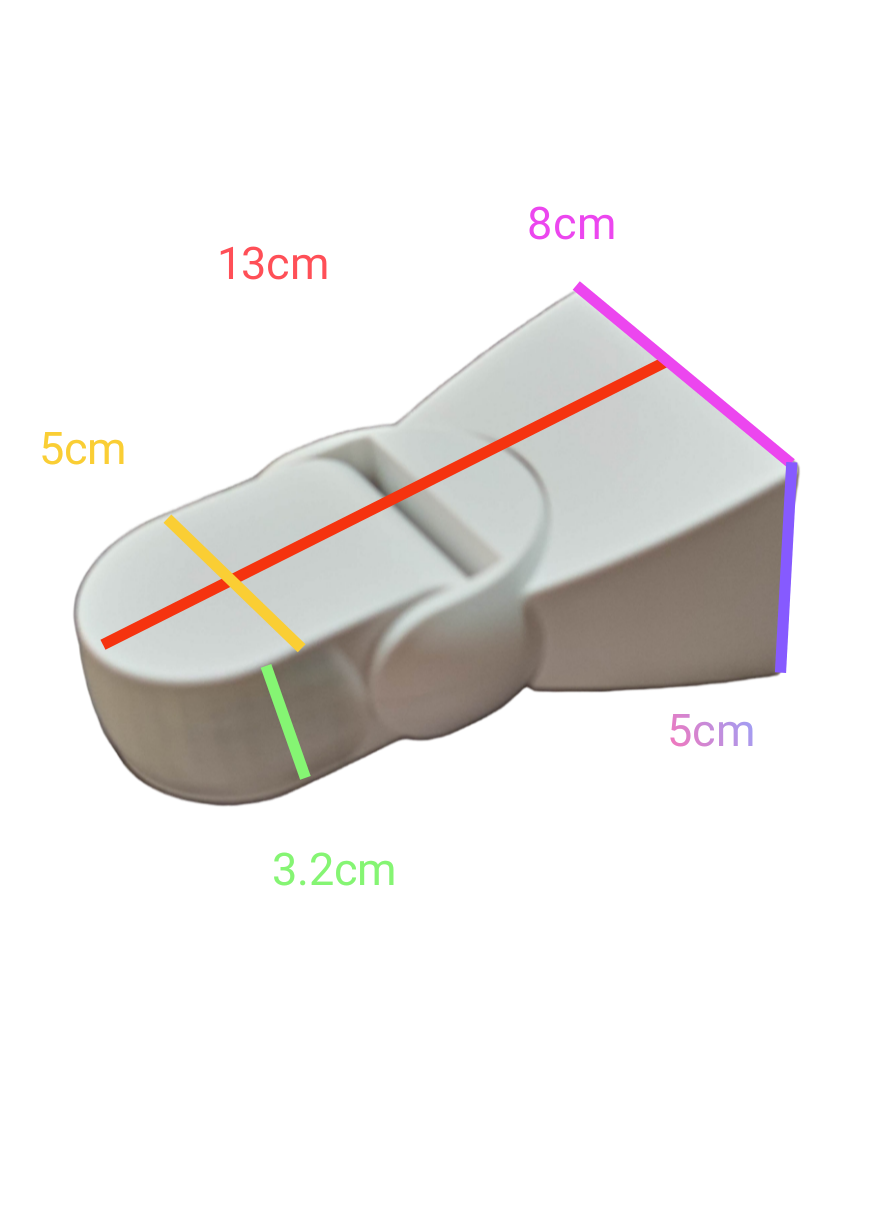 Firefly white Motion Sensor Switch 1200W 220V with compact design and detailed dimensions