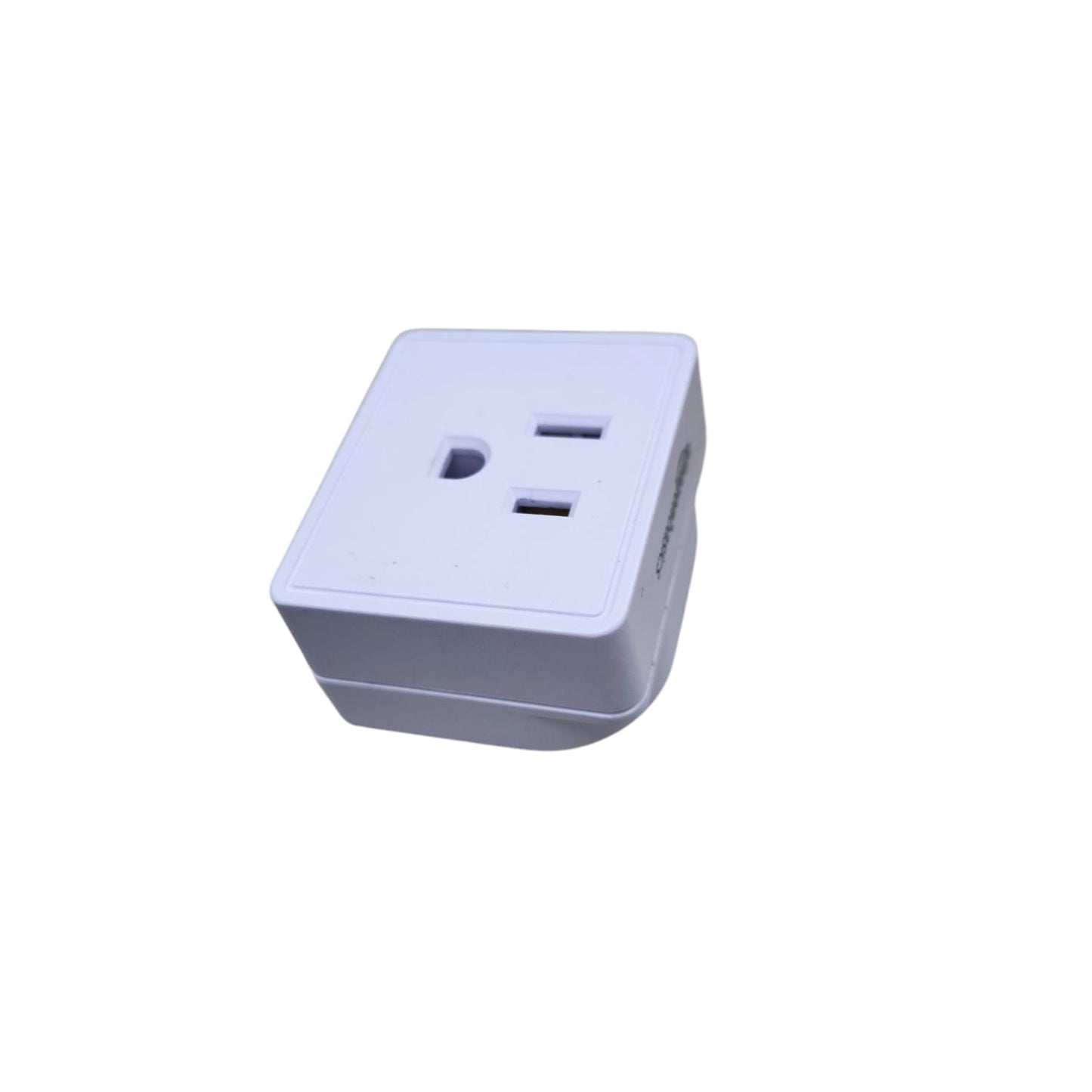 Amazon Basic power adaptor flat pin with ground to Type G plug for safe electrical connection