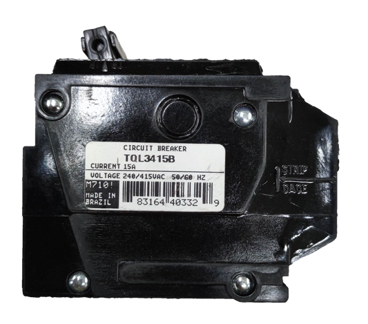 GE circuit breaker 15 amp 3 pole designed for reliable electrical protection in residential installations