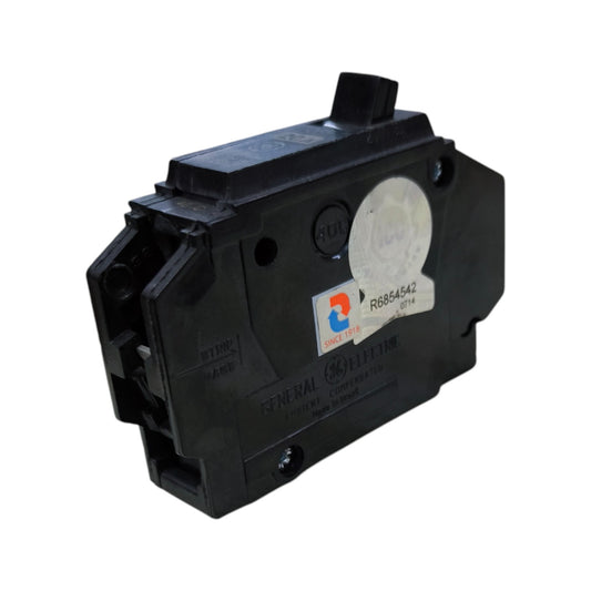 GE 20A 1 Pole TQC 10KAIC 220V Bolt-On circuit breaker black single pole unit for panel