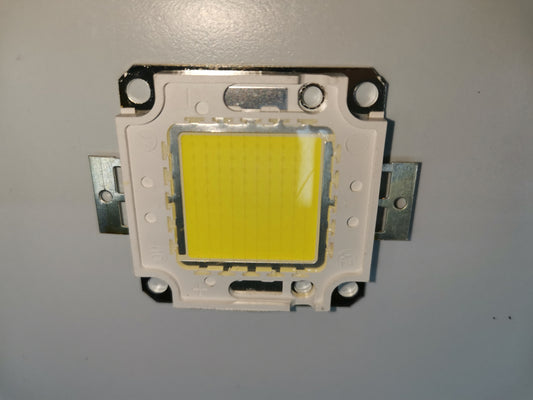 20w high power LED chip mounted on white circuit board for LED bulbs and strip lighting