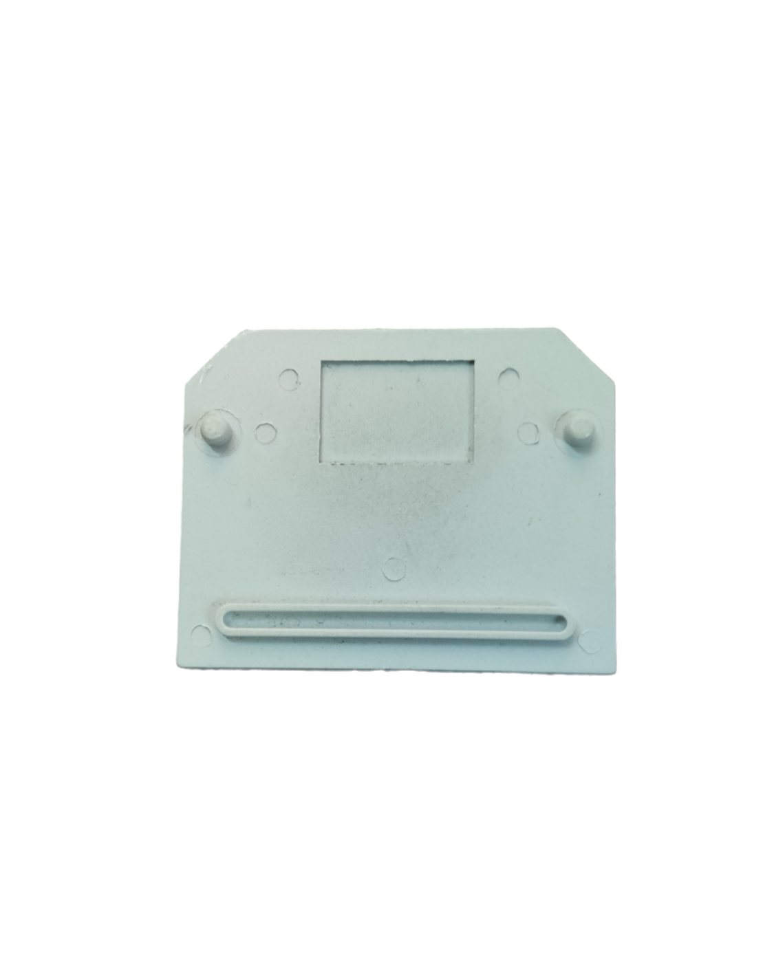 Grippes Terminal Block Cover 3.1cm electrical circuitry part in white plastic