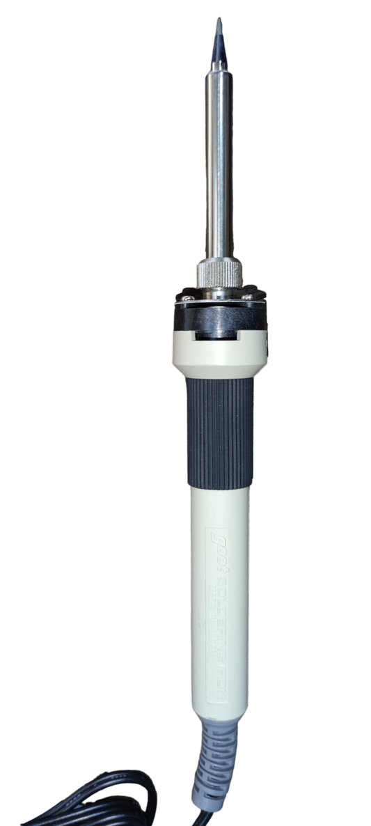 Goot 70W soldering iron 220V with a precision tip for detailed electronic work