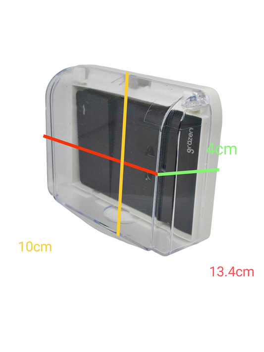 Grazen 1 gang outdoor socket cover 220V, durable waterproof design for safe outdoor use