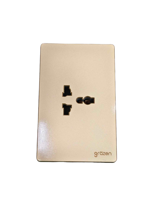 Grazen 20a universal aircon outlet 220V wall plate for electrical installations