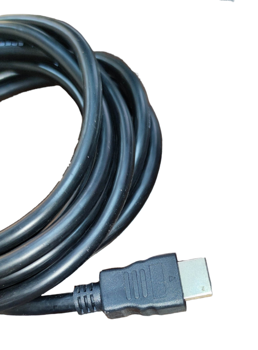 Grippes HDMI 1.4V male to male cord 3 Meters with black flexible cable and connector