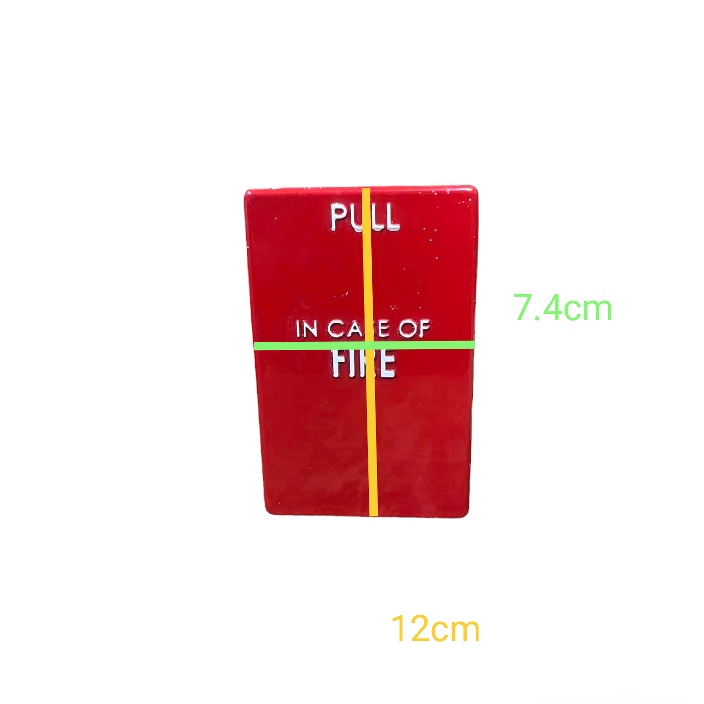 Hellux 220V fire alarm pull switch red rectangular box with pull handle for emergency use