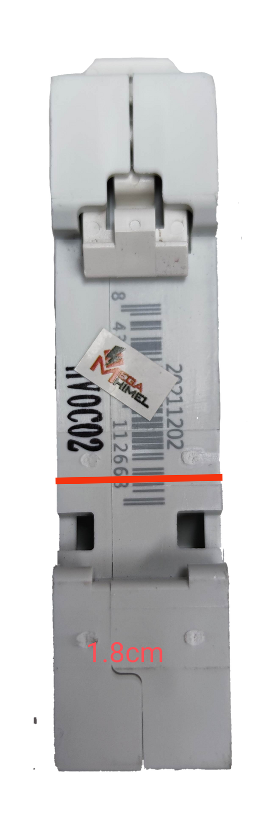Electx Electrical Supply 1 pole MCB 220V Himel white circuit breaker for electrical protection