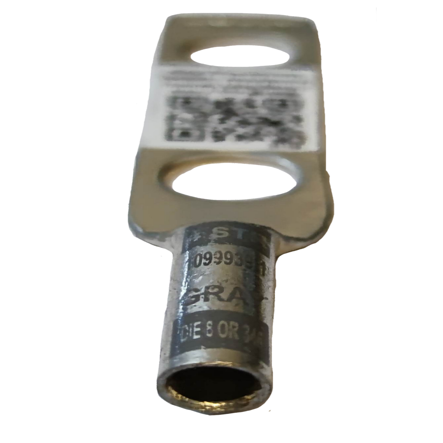 Utilux Terminal Lugs Long Barrel 2 Holes electrical circuitry part with metal construction