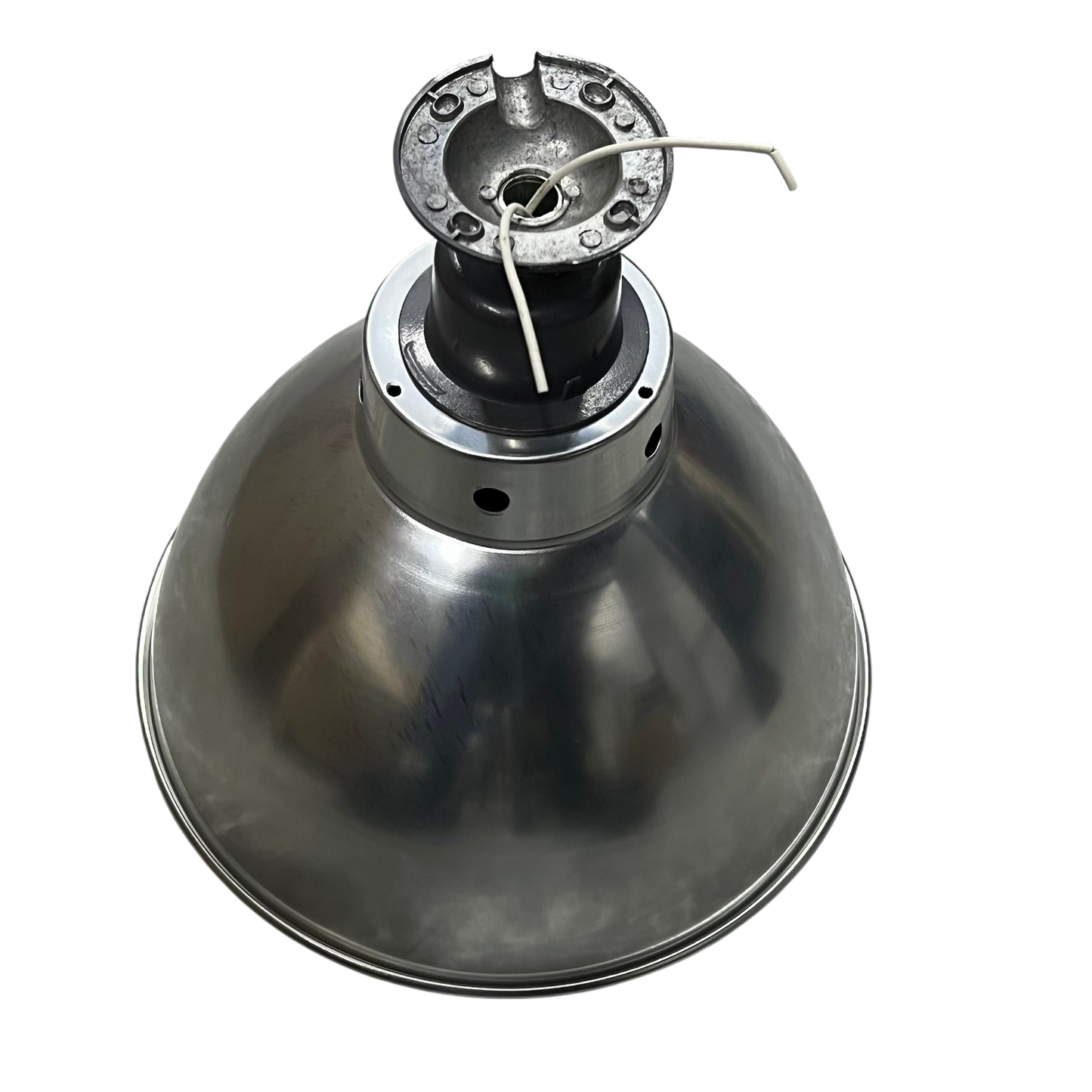 Biglite industrial pendant lamp with 12 Inch Luminum Reflector E27 aluminum shade and top mounting hardware