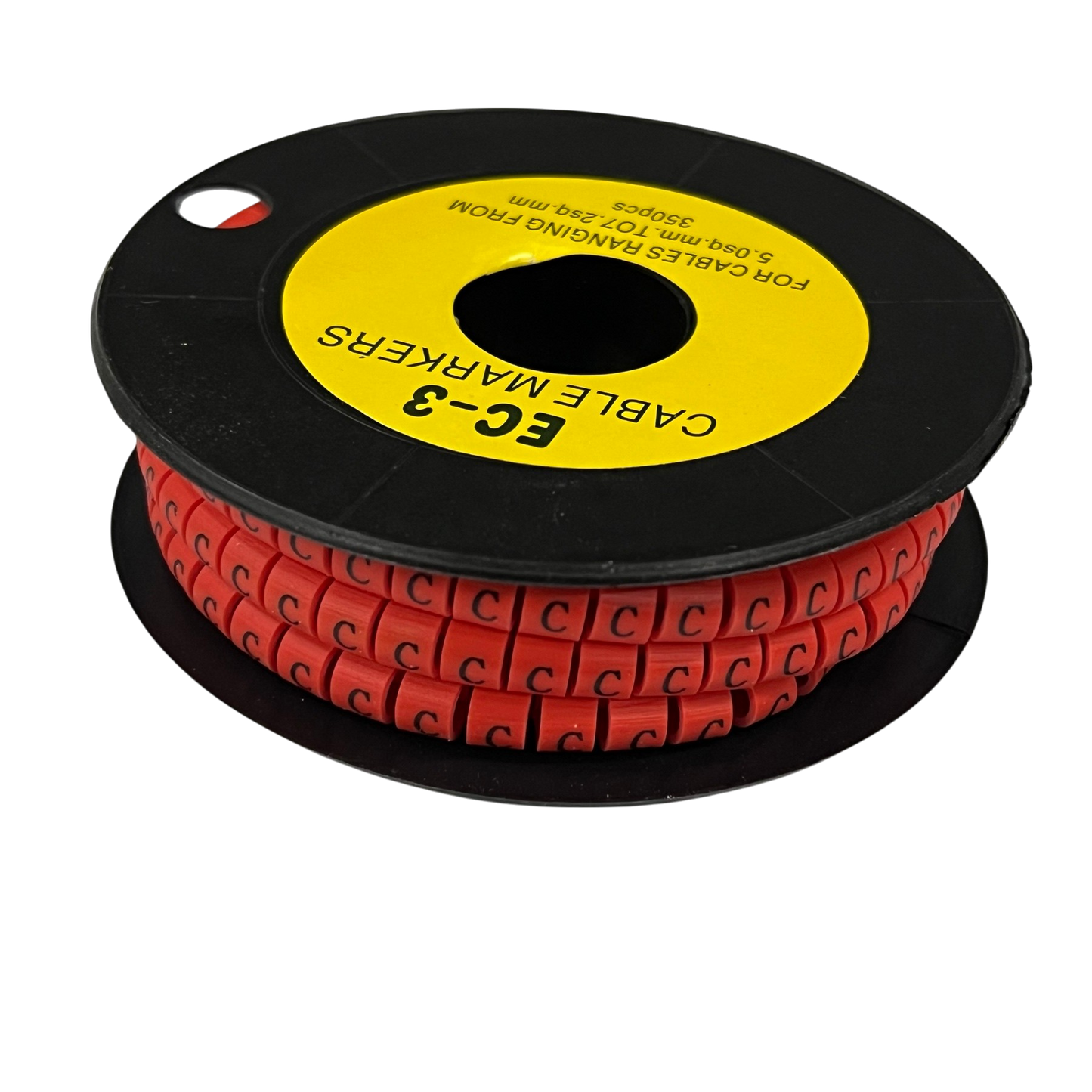 Grippes Cable Marker Red - C for organized and neat cable management solutions